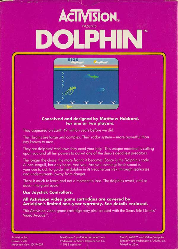 Dolphin - Box Back