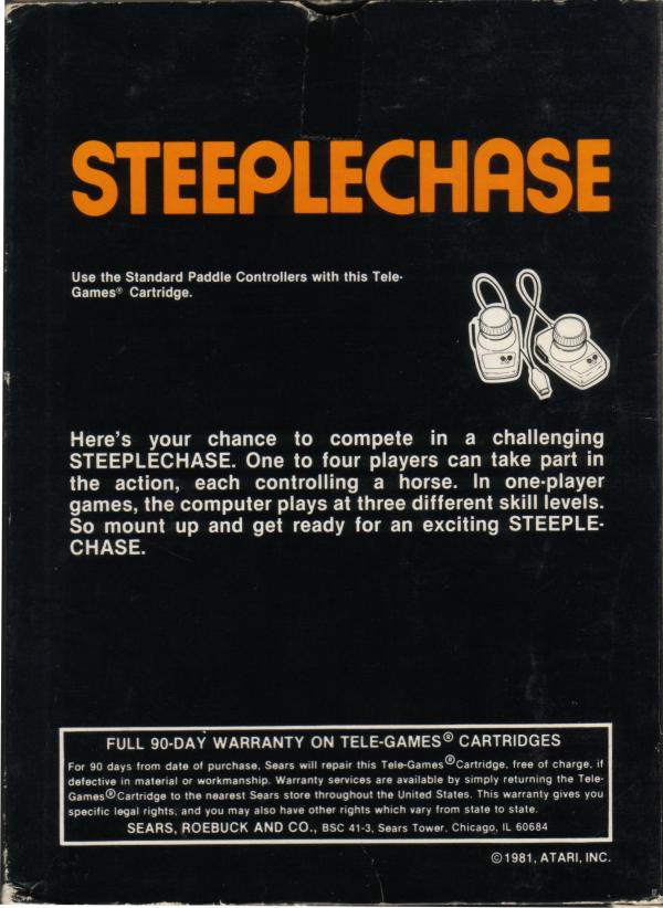 Steeplechase - Box Back