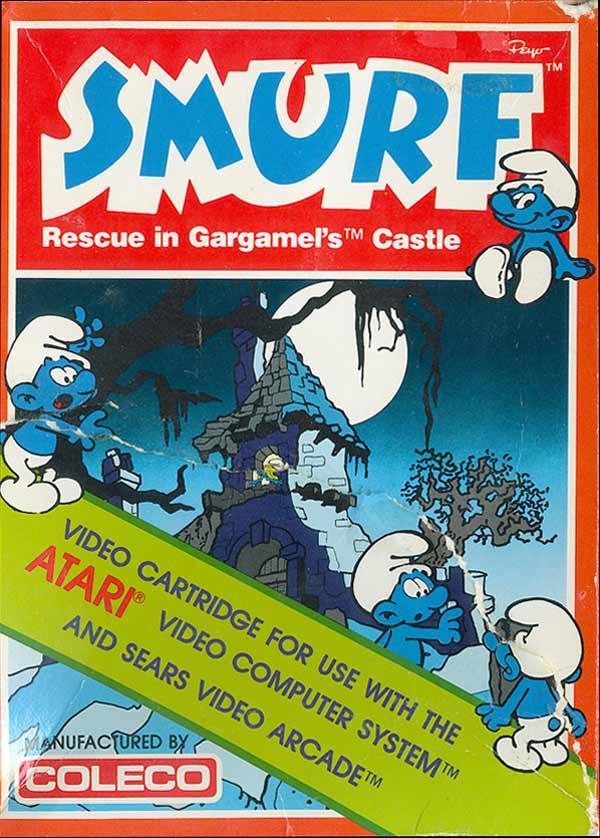 Smurfs: Rescue in Gargamel's Castle - Box Front
