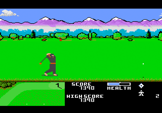Ninja Golf Screenshot