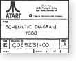 View Atari 7800 Schematics