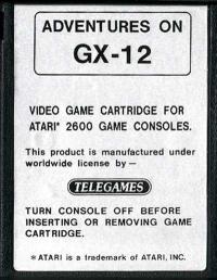 Adventures on GX-12 - Cartridge
