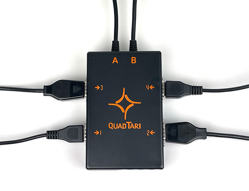 QuadTari with Four Controllers
