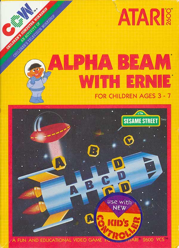 Alpha Beam with Ernie - Box Front
