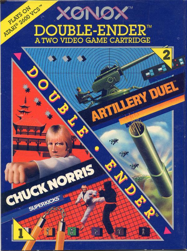 Artillery Duel/Chuck Norris Superkicks - Box Front