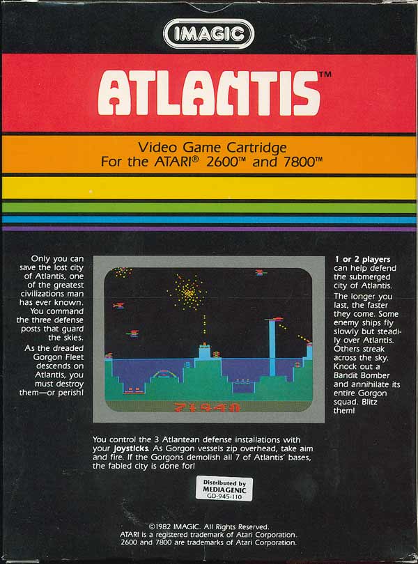 Atlantis - Box Back