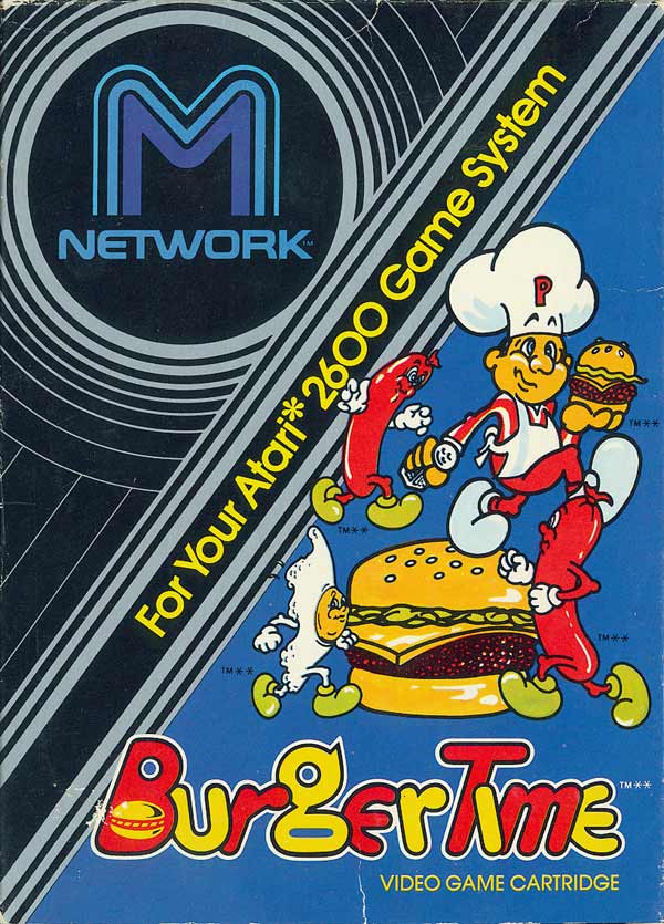 Burgertime - Box Front