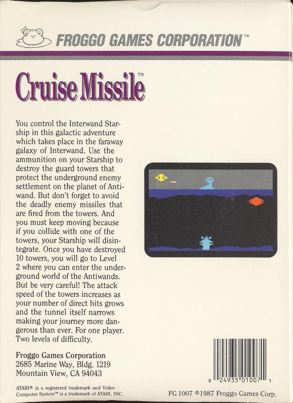 Cruise Missile - Box Back