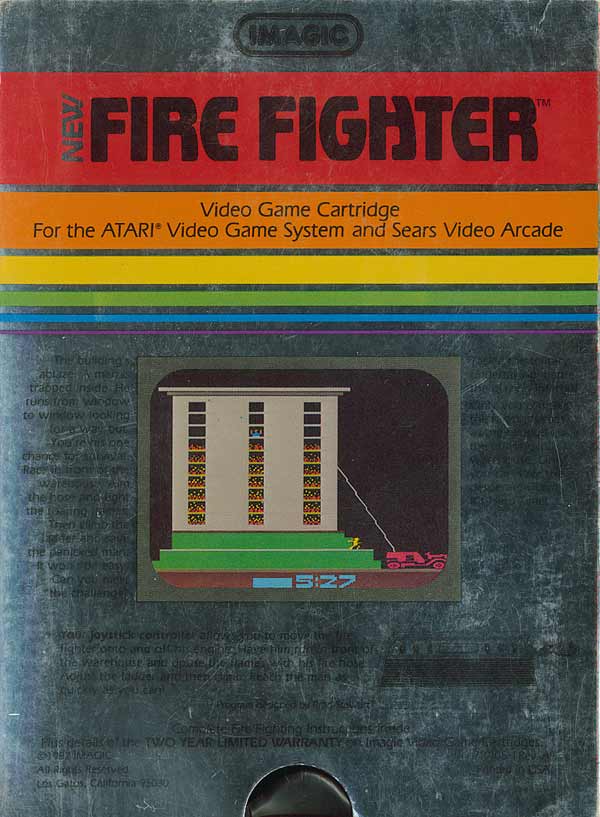 Fire Fighter - Box Back