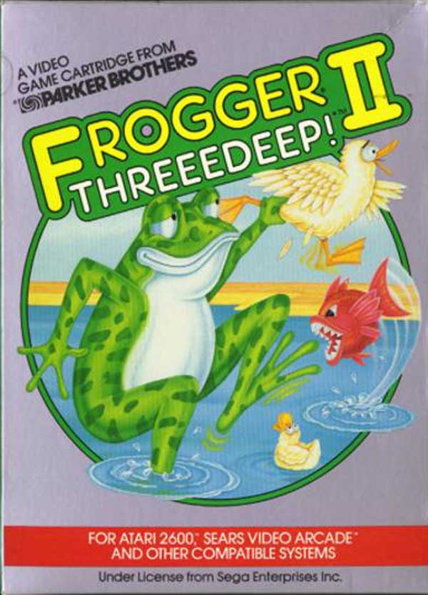 Frogger II: Threeedeep! - Box Front