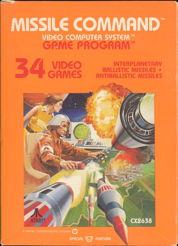 Missile Command - Box Front