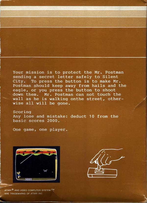 Mr. Postman - Box Back
