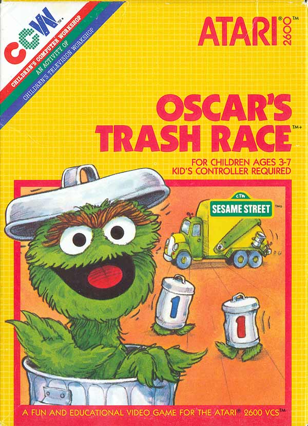 Oscar's Trash Race - Box Front