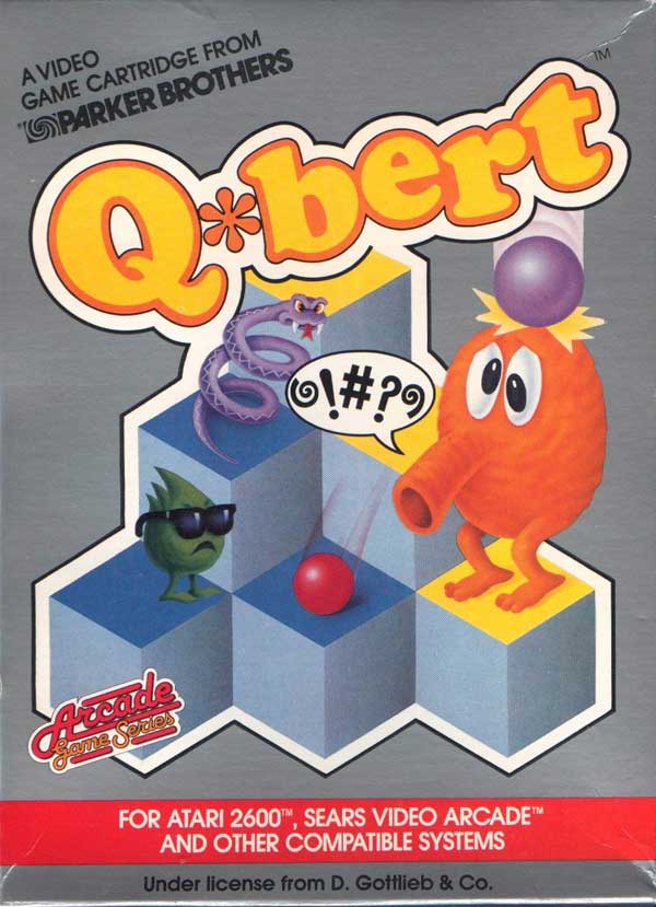 Q*bert - Box Front