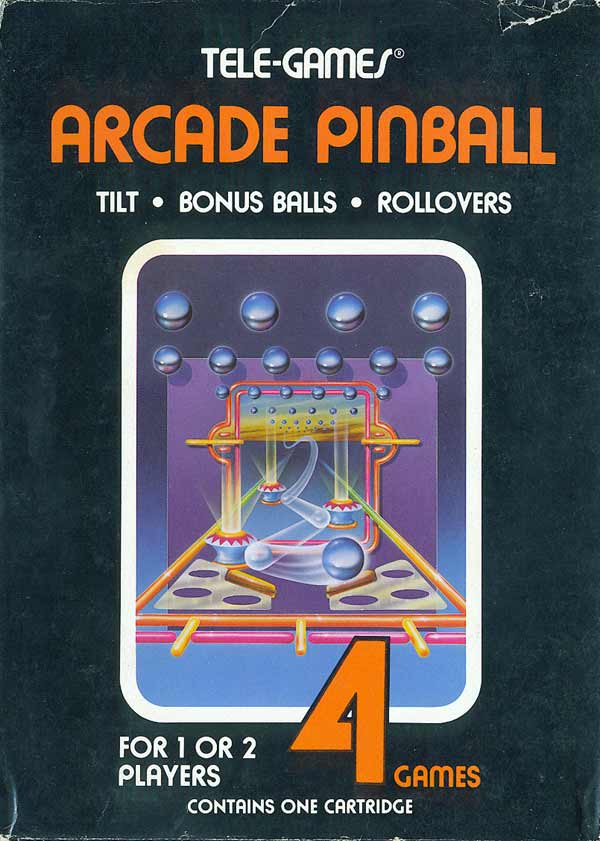 Arcade Pinball - Box Front
