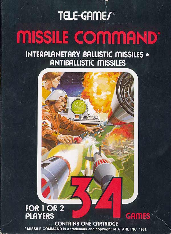 Missile Command - Box Front
