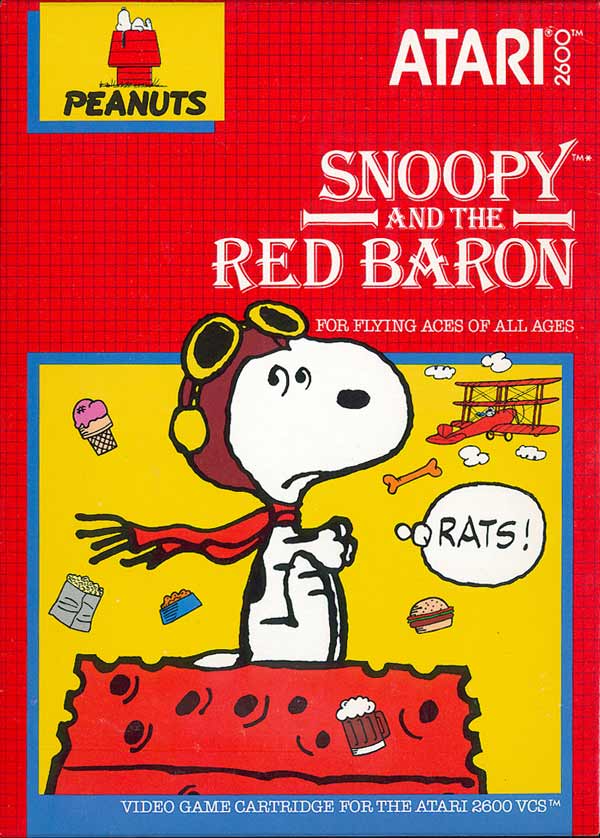 Snoopy and the Red Baron - Box Front