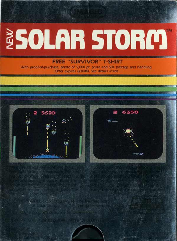 Solar Storm - Box Back