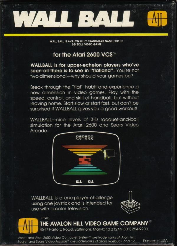 Wall Ball - Box Back