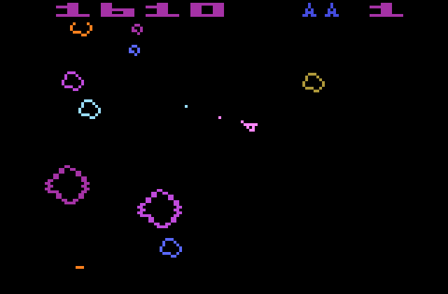 Asteroids DC+ - Hack Screenshot