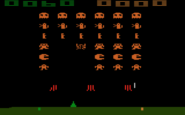 Atari Invaders - Hack Screenshot