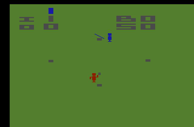 Atari Softball - Hack Screenshot