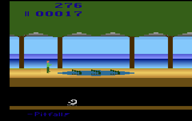 Bottomless Pitfall - Hack Screenshot