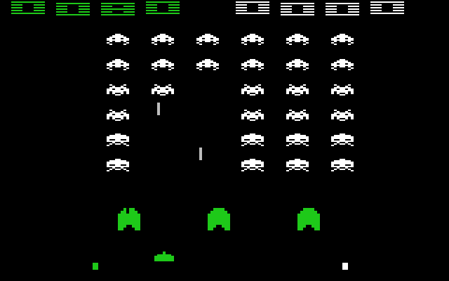 Space Invaders Arcade - Hack Screenshot