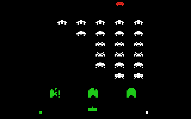 Space Invaders Arcade - Hack Screenshot