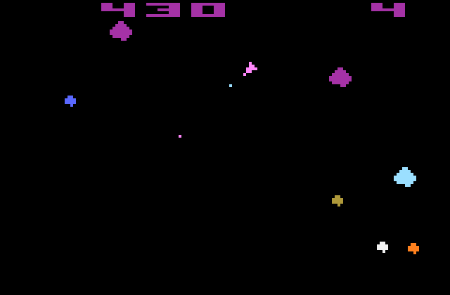 Borgwars Asteroids - Original Screenshot