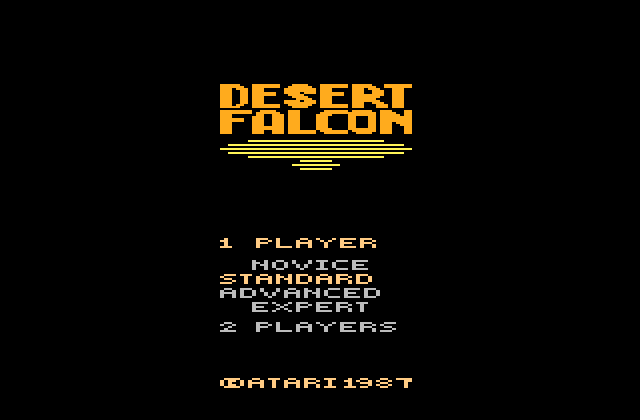 Desert Falcon - Screenshot