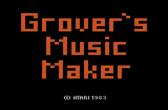 Grover's Music Maker - Screenshot