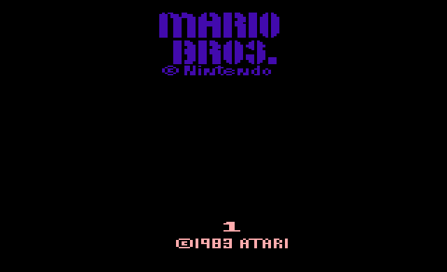 Mario Bros. - Screenshot