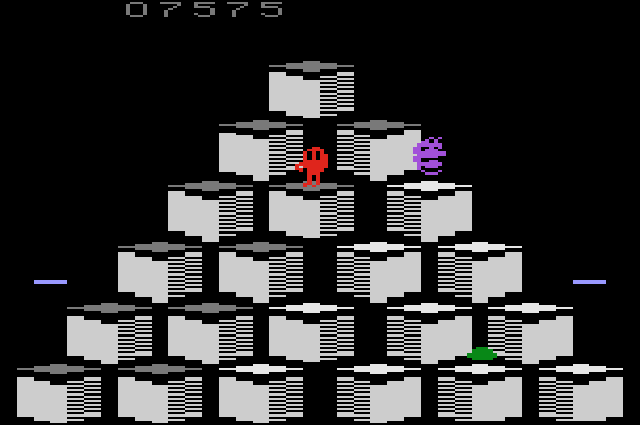 Q*bert - Screenshot