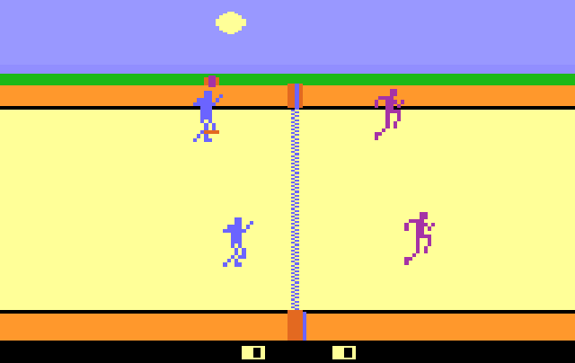 RealSports Beach Babe Volleyball - Original Screenshot