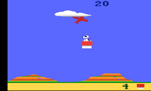 Snoopy and the Red Baron - Screenshot