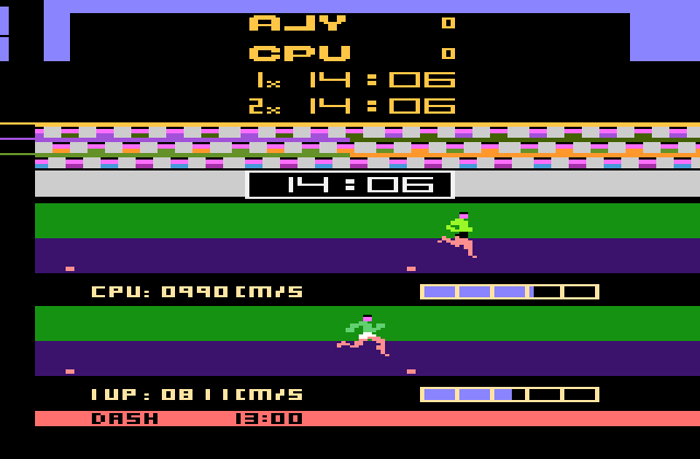 Track & Field - Screenshot