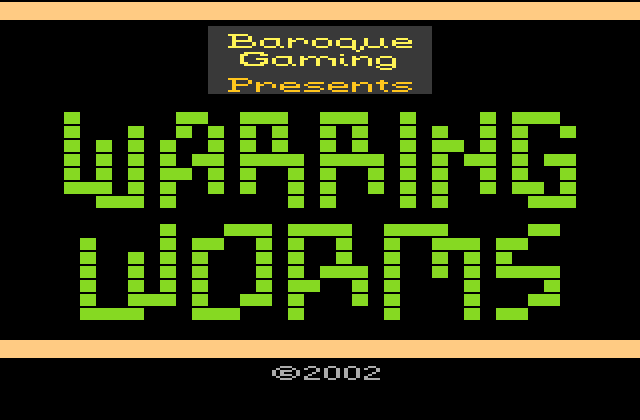 Warring Worms - Screenshot
