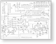 Atari 5200 Board - Processing Section