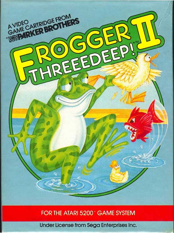 Frogger II: Threeedeep! - Box Front