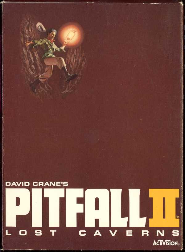 Pitfall II: Lost Caverns - Box Front
