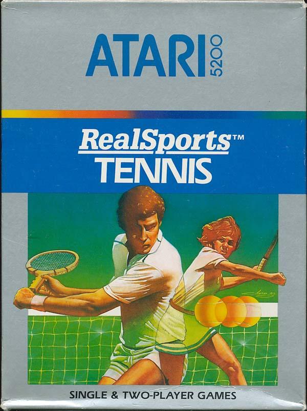 Realsports Tennis - Box Front