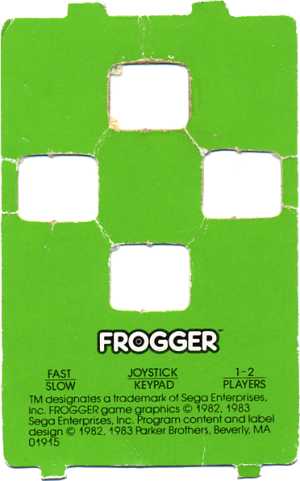 Frogger - Overlay