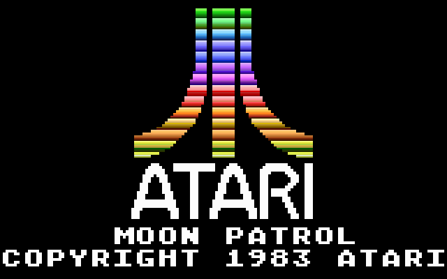 Moon Patrol - Screenshot