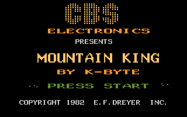 Mountain King - Screenshot
