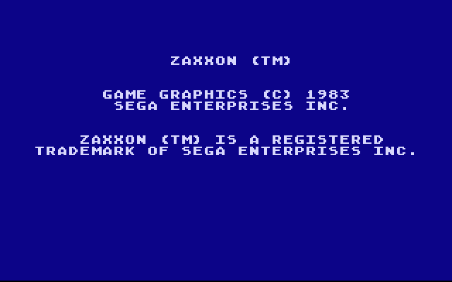 Zaxxon - Screenshot