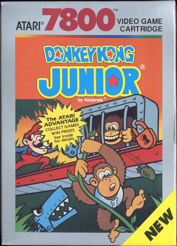 Donkey Kong Junior - Box Front