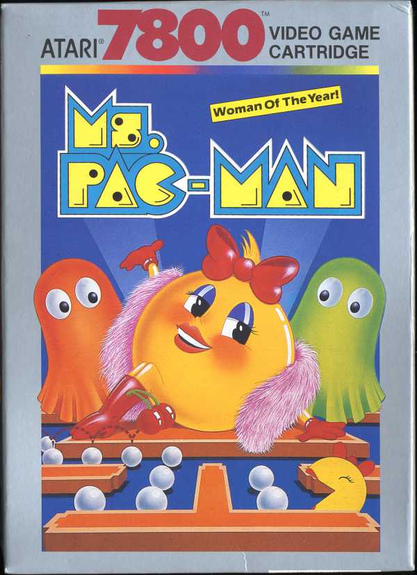 Ms. Pac-Man - Box Front