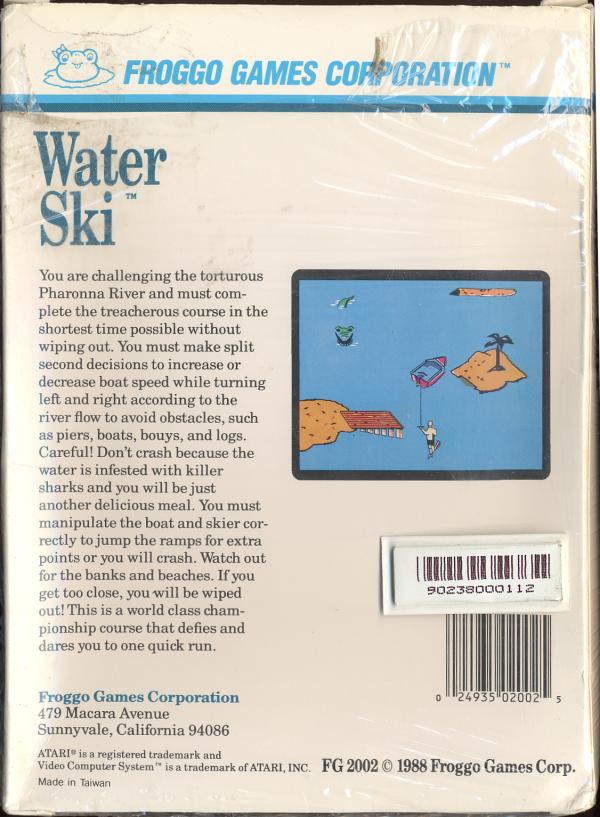 Water Ski - Box Back