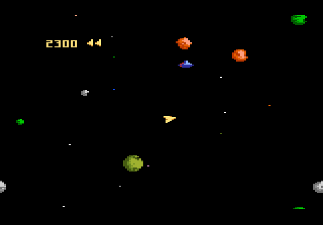 Asteroids - Screenshot